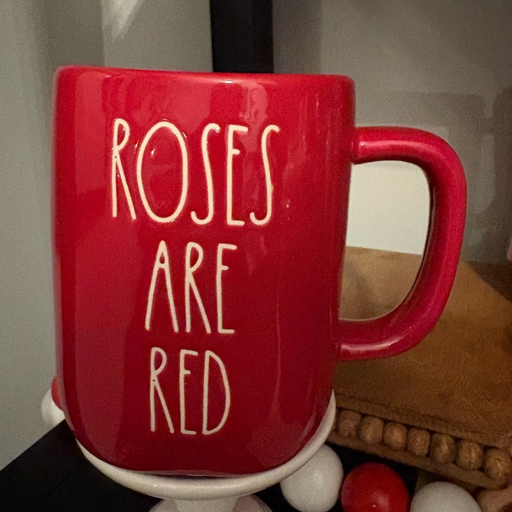 Rae Dunn Roses are Red Mug